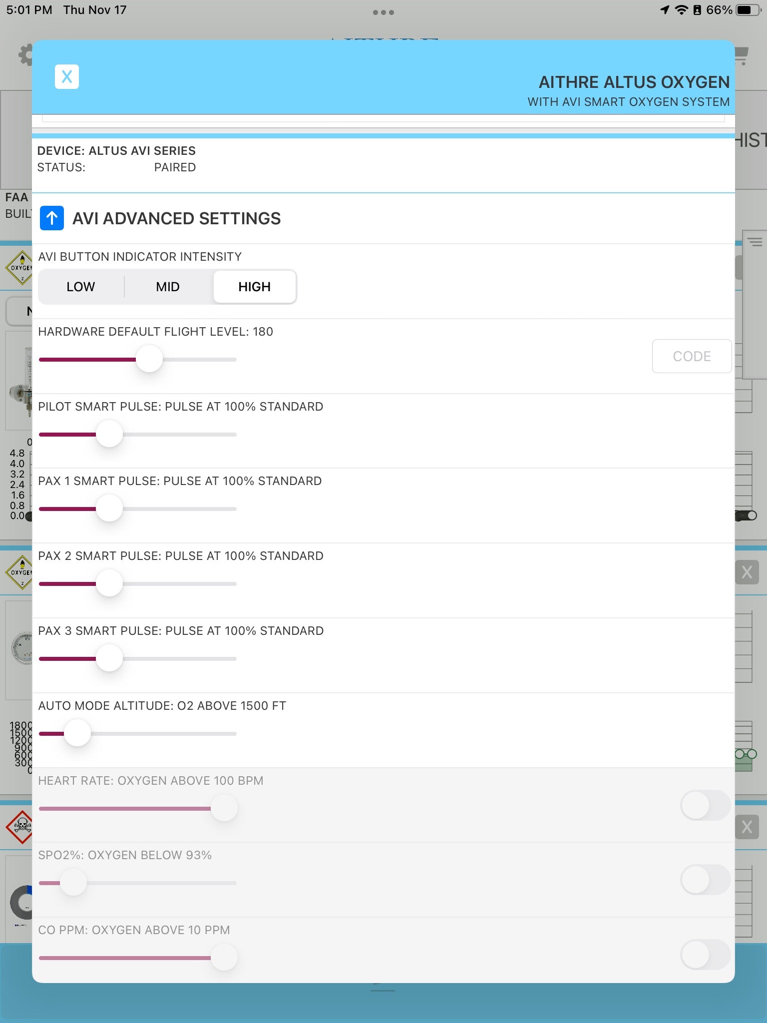 AVI24EX 2-Place Oxygen System with 408L Bottle