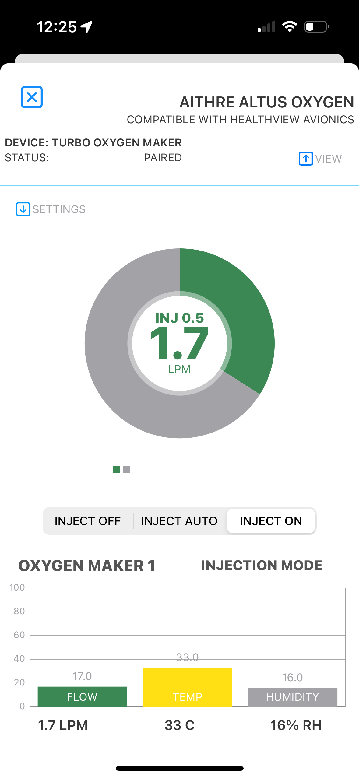 Aithre Twin Turbo Oxygen Maker Installed - O2 Injection (O2i) - 4-Place