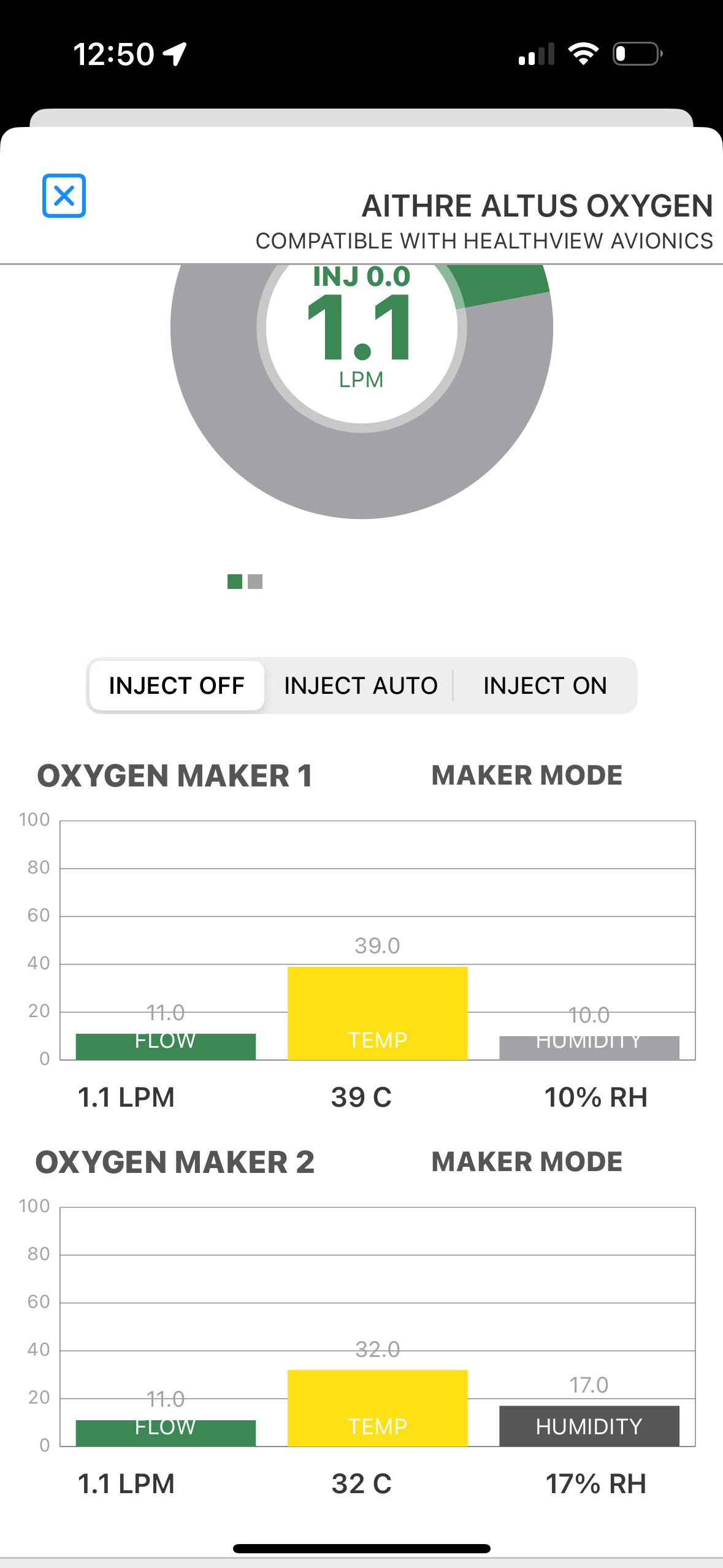 Aithre Twin Turbo Oxygen Maker Installed - O2 Injection (O2i) - 4-Place
