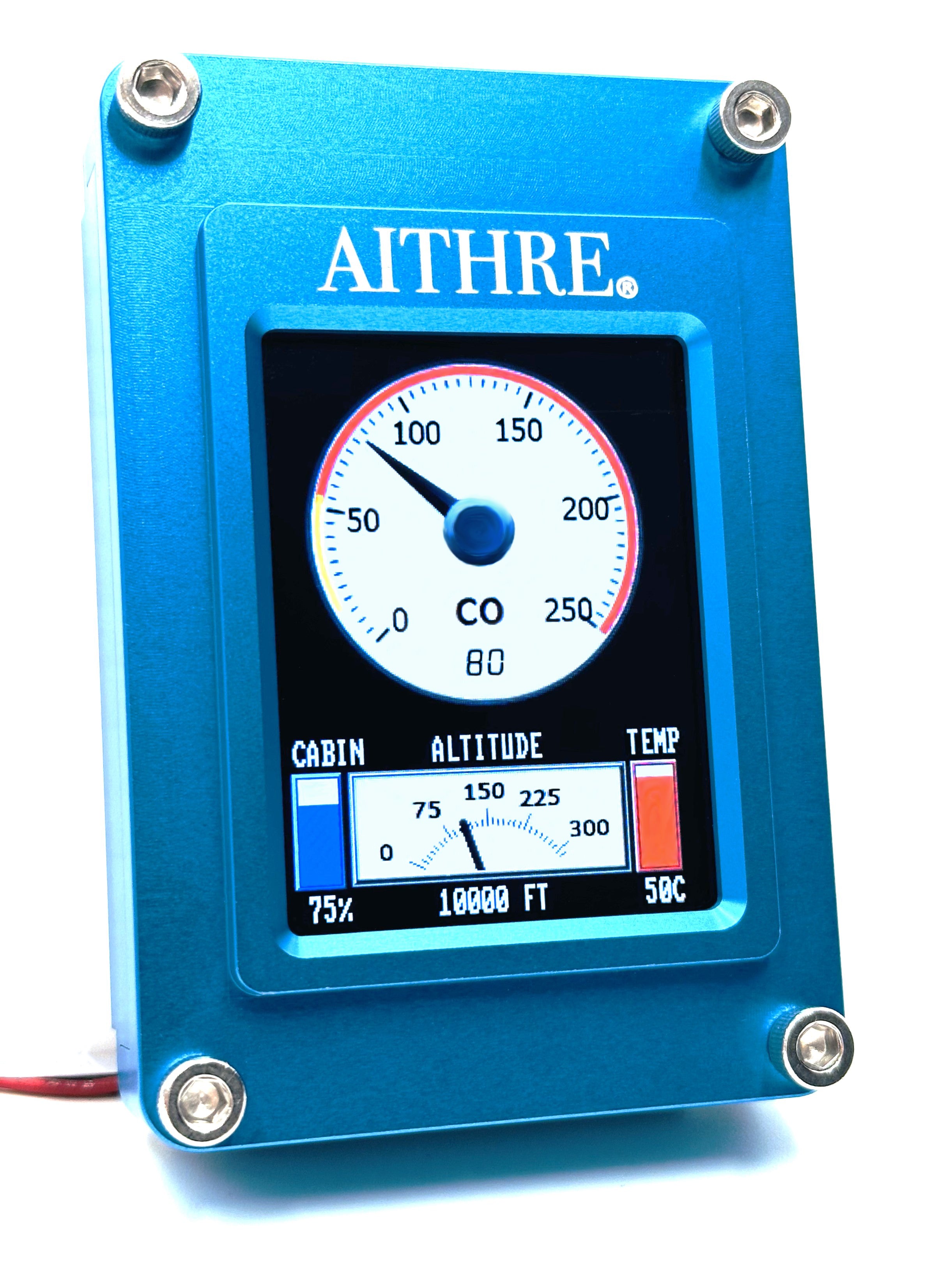 AVI64C 4-Place Smart Oxygen Systems for Certified Aircraft with Healthview