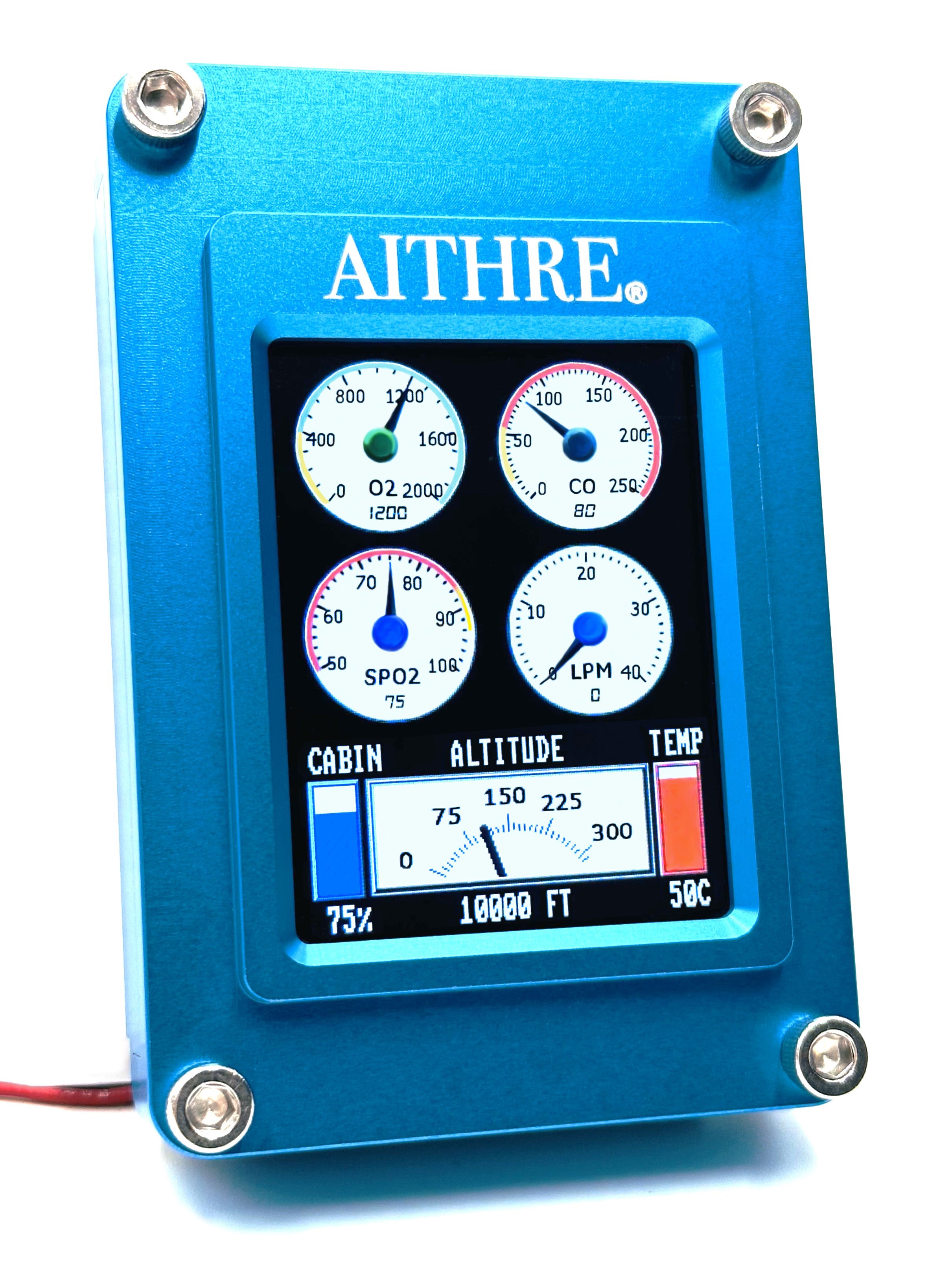 AVI24EX 2-Place Oxygen System with 408L Bottle