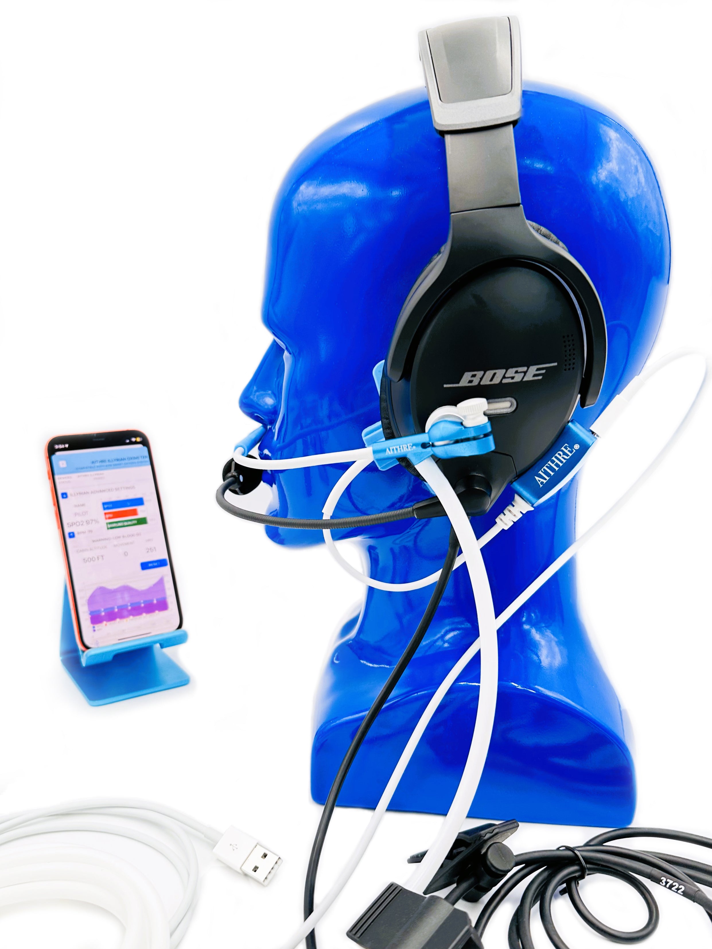 AVI24EX 2-Place Oxygen System with 152L Bottle