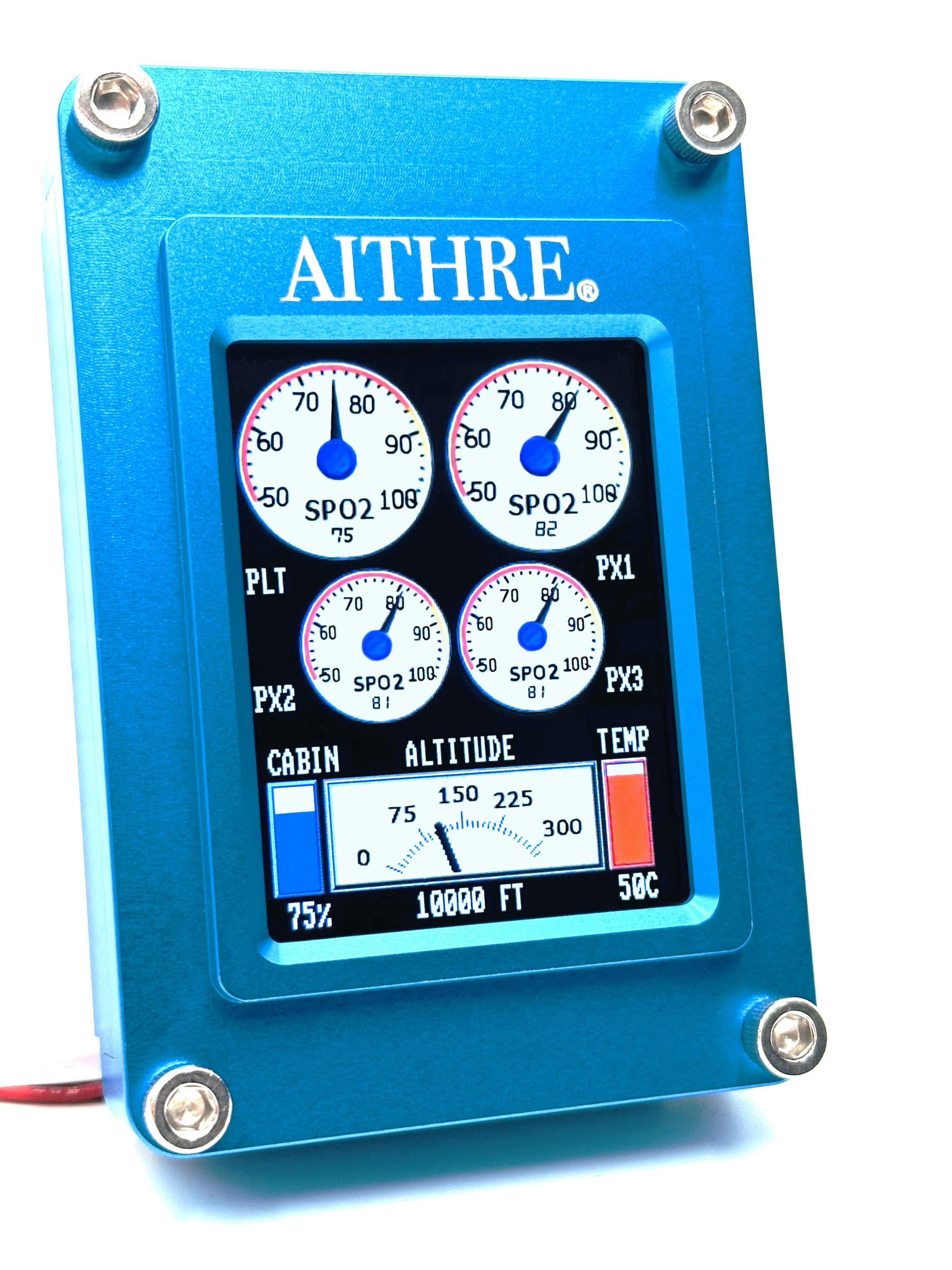 HealthView Biometric Avionics and Oxygen Control System