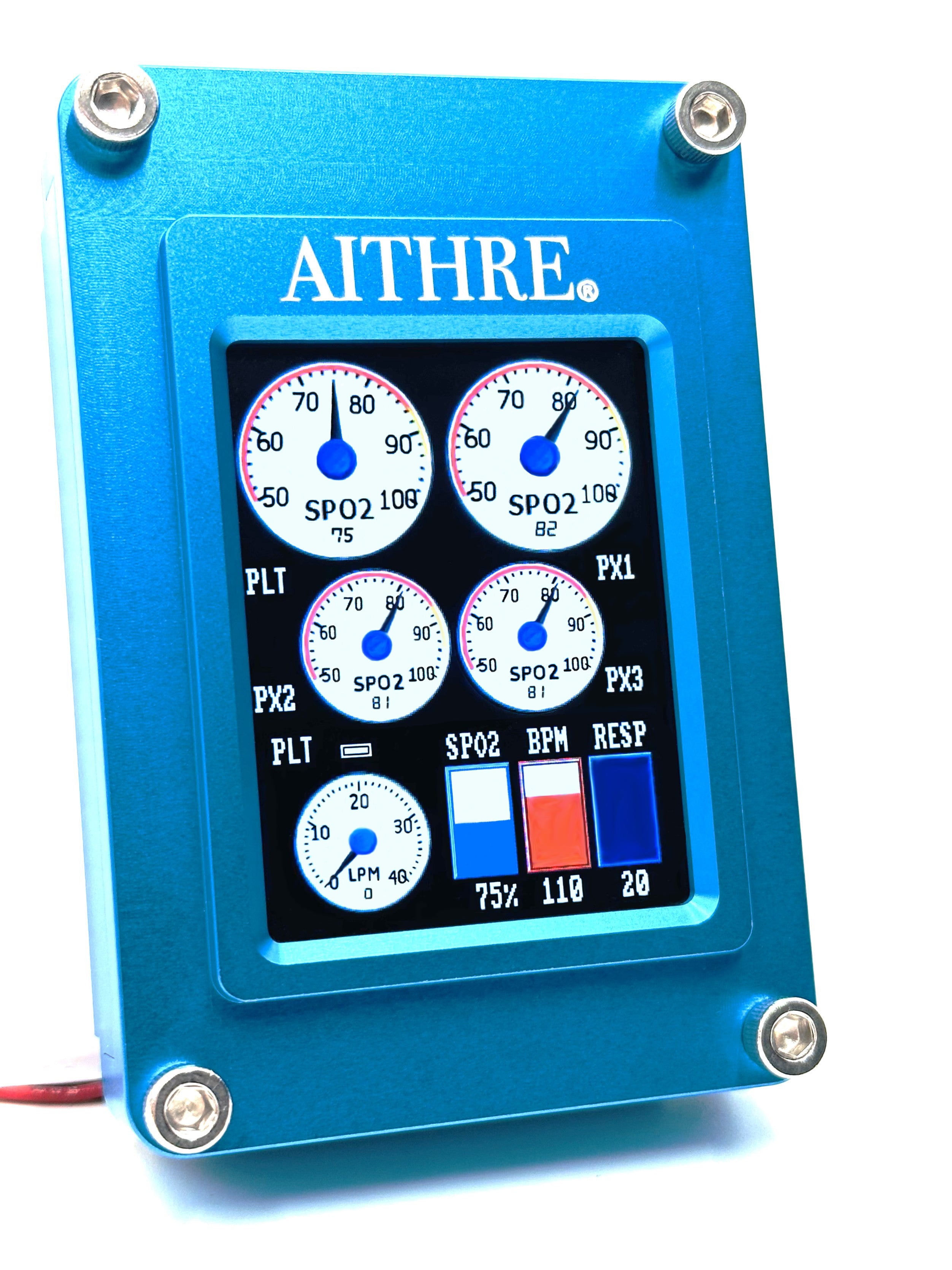 AVI64C 4-Place Smart Oxygen Systems for Certified Aircraft with Healthview