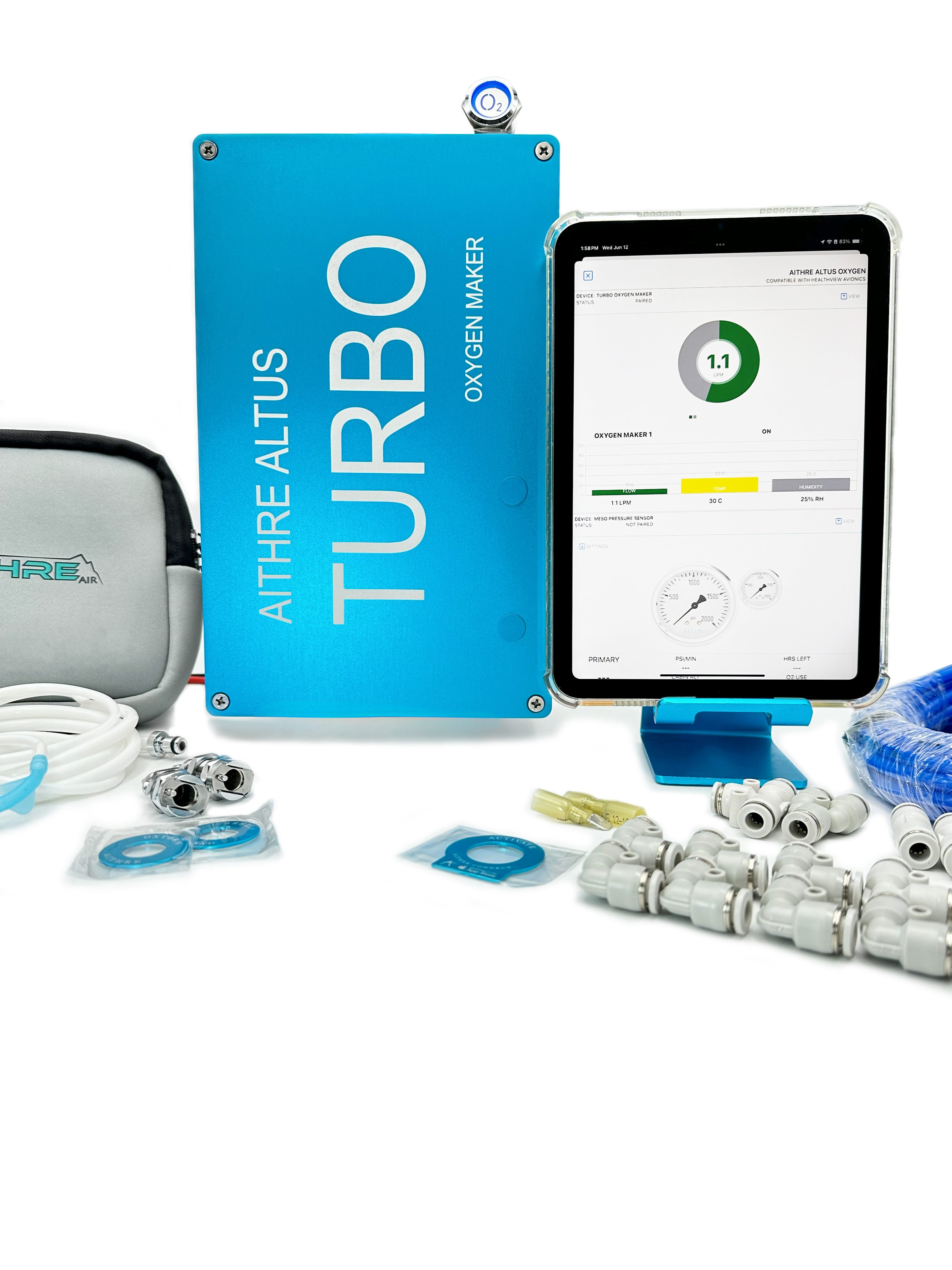 Aithre Turbo Oxygen Maker Installed - O2 Injection (O2i)