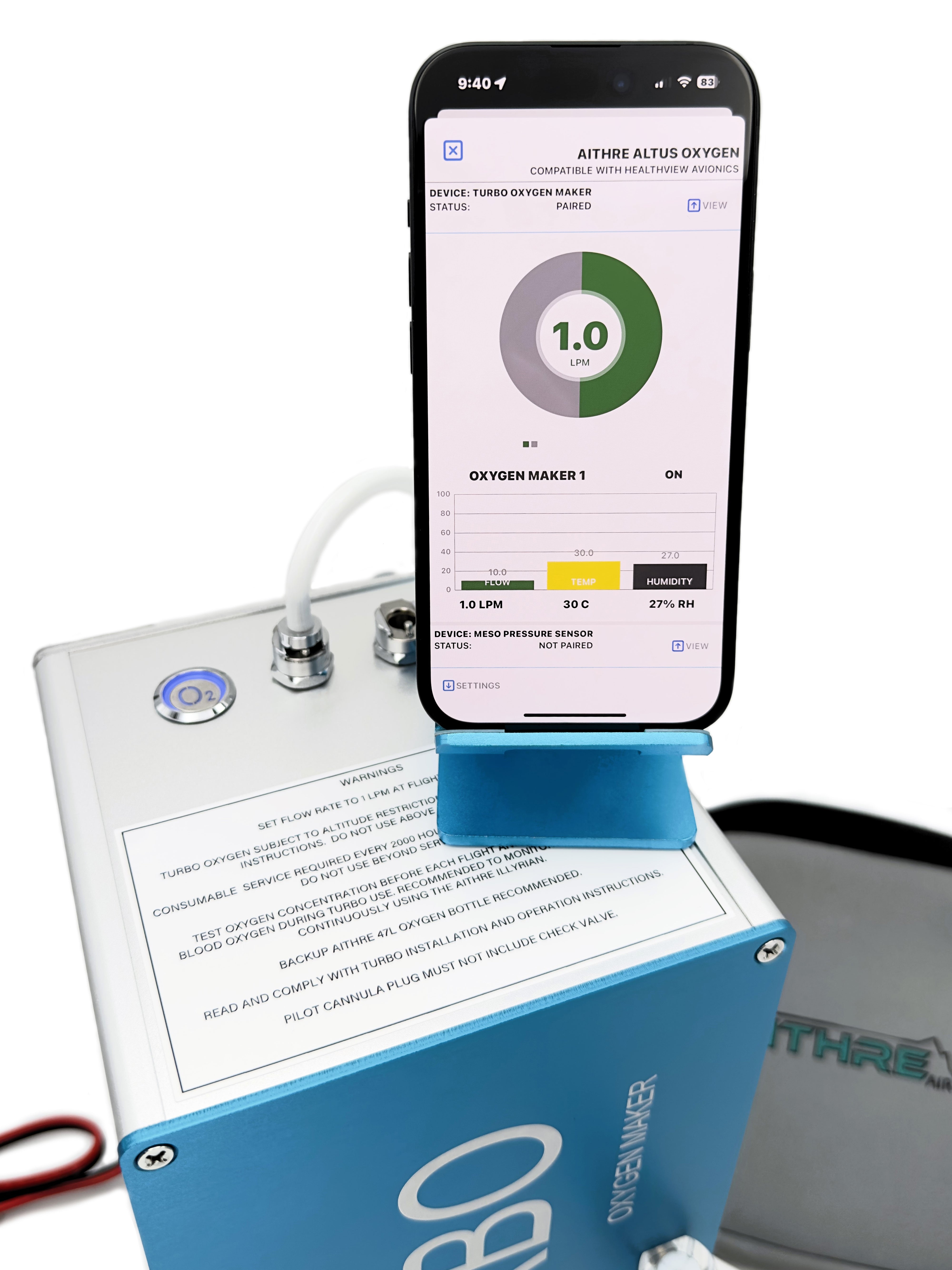 Aithre Turbo Oxygen Maker Portable