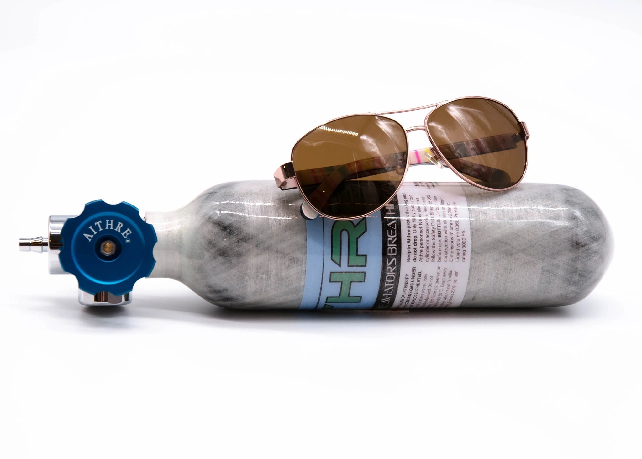 AVI24EX 2-Place Oxygen System with 408L Bottle