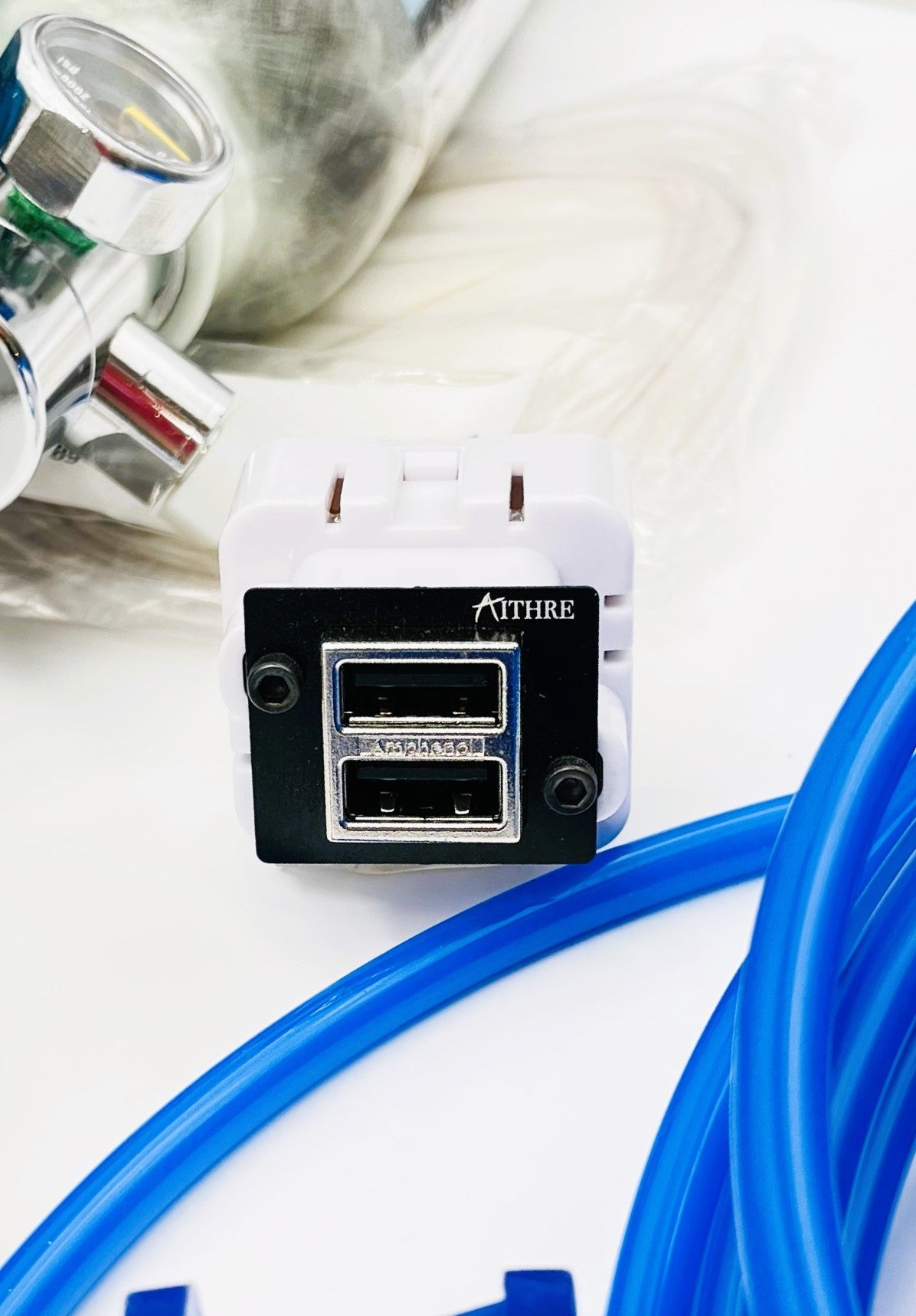 AVI24EX 2-Place Oxygen System with 408L Bottle