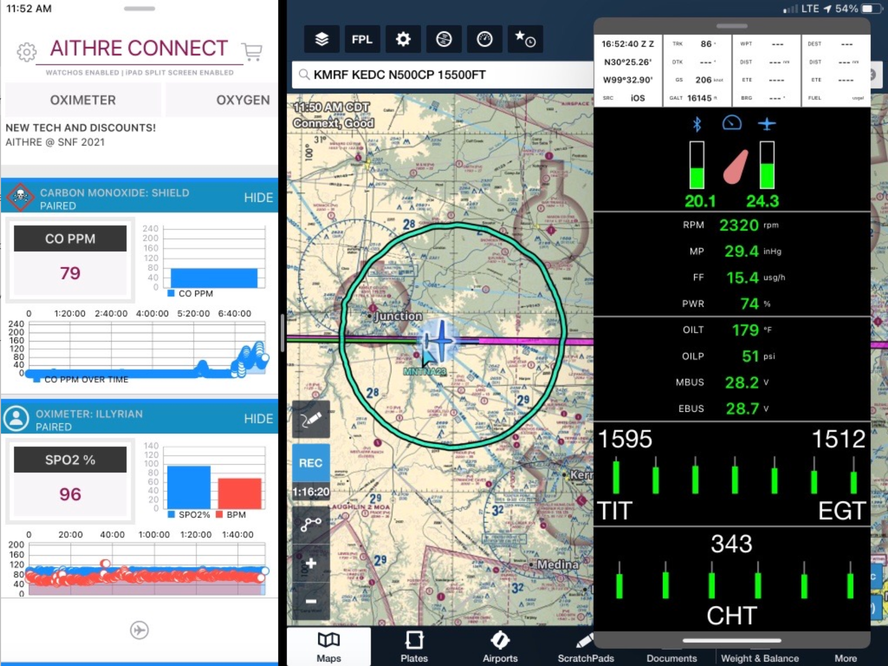 Shield EX 3.0-S Behind-the-Panel CO Detector - Altus/Illyrian Compatible - w/ iOS App w/Serial Output