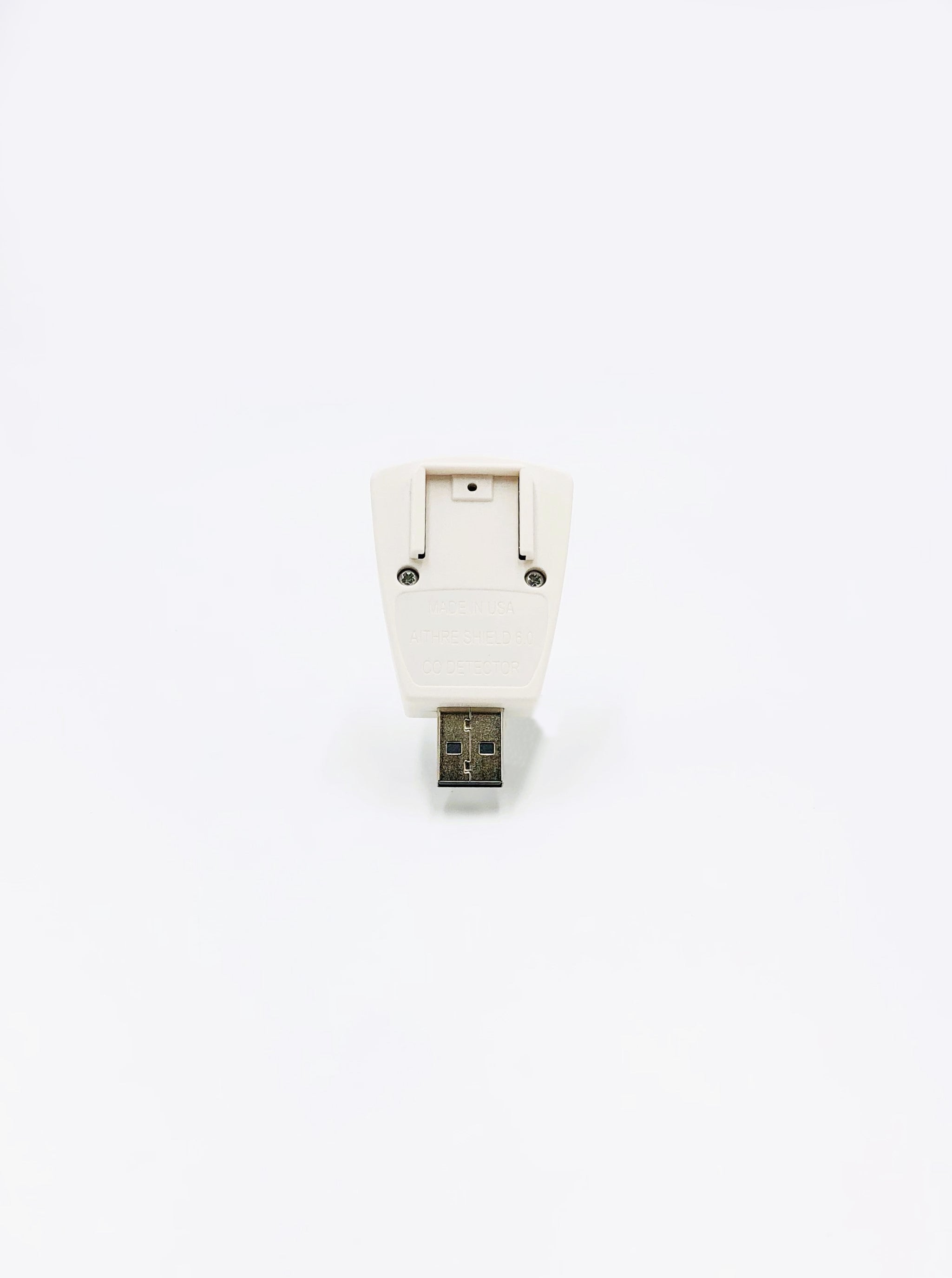Shield USB 6.0 Portable CO Detector - With iOS App - White