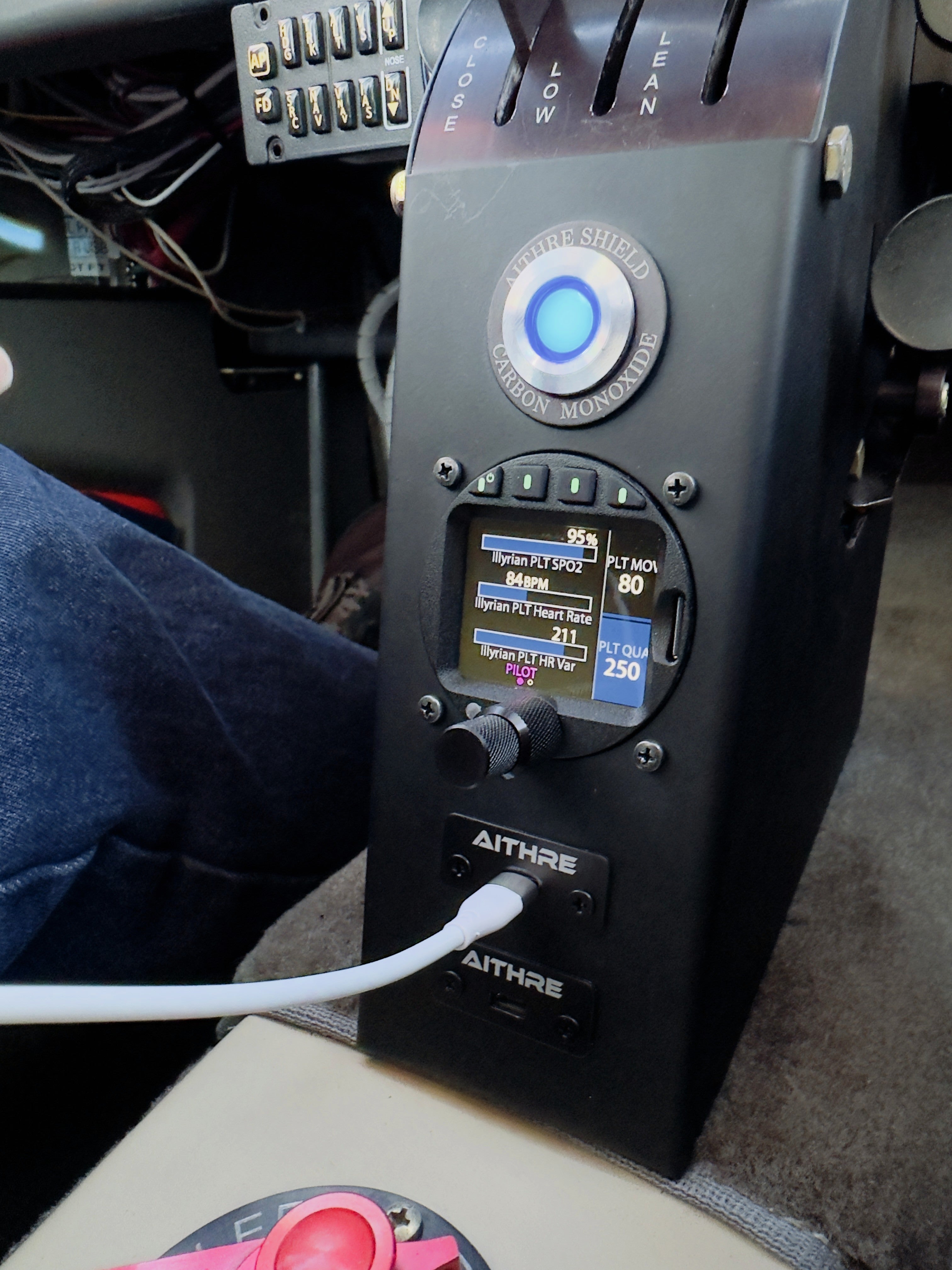 Installed HealthView III in RV-10