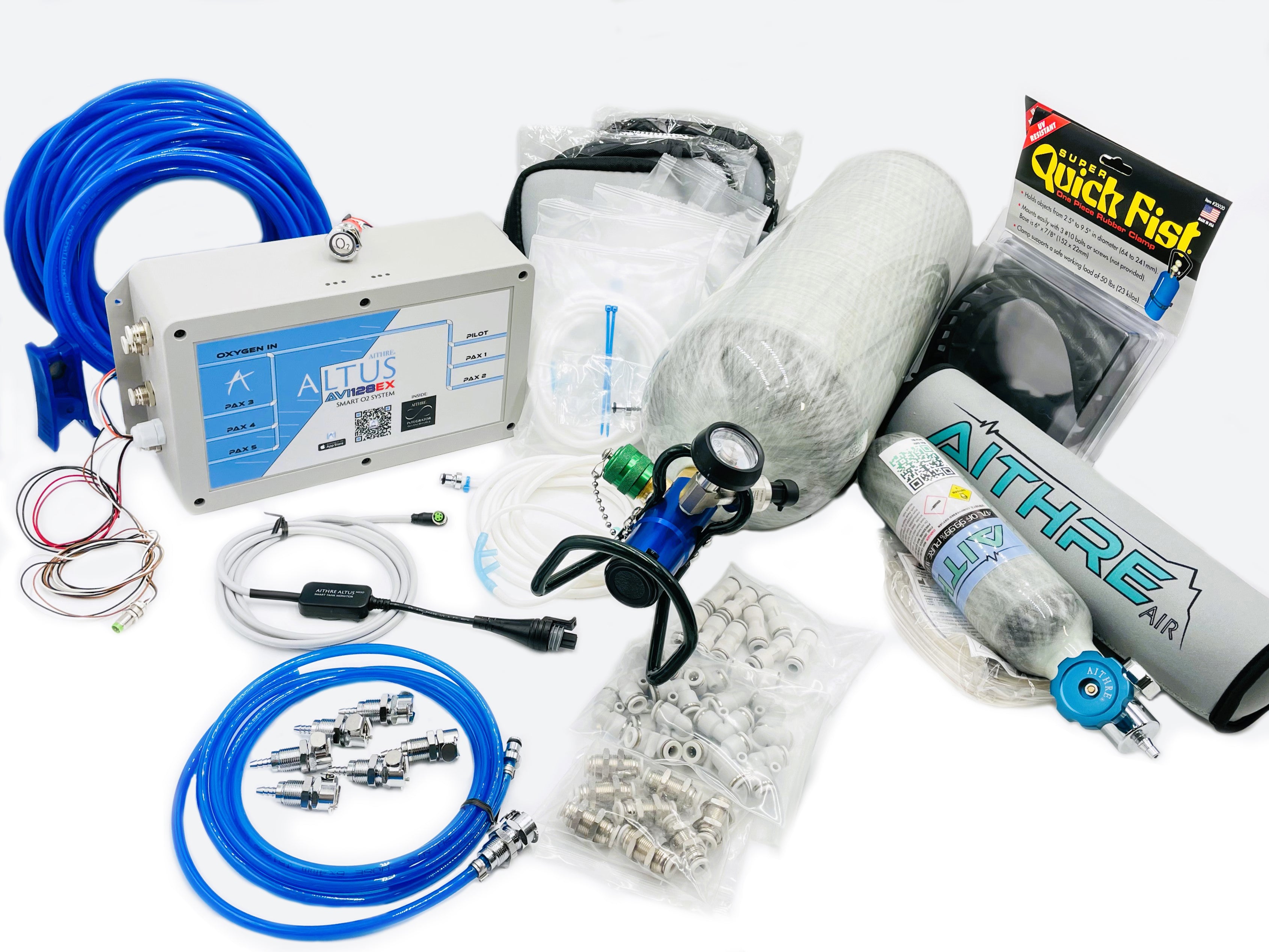 AVI128EX 6-Place Oxygen System