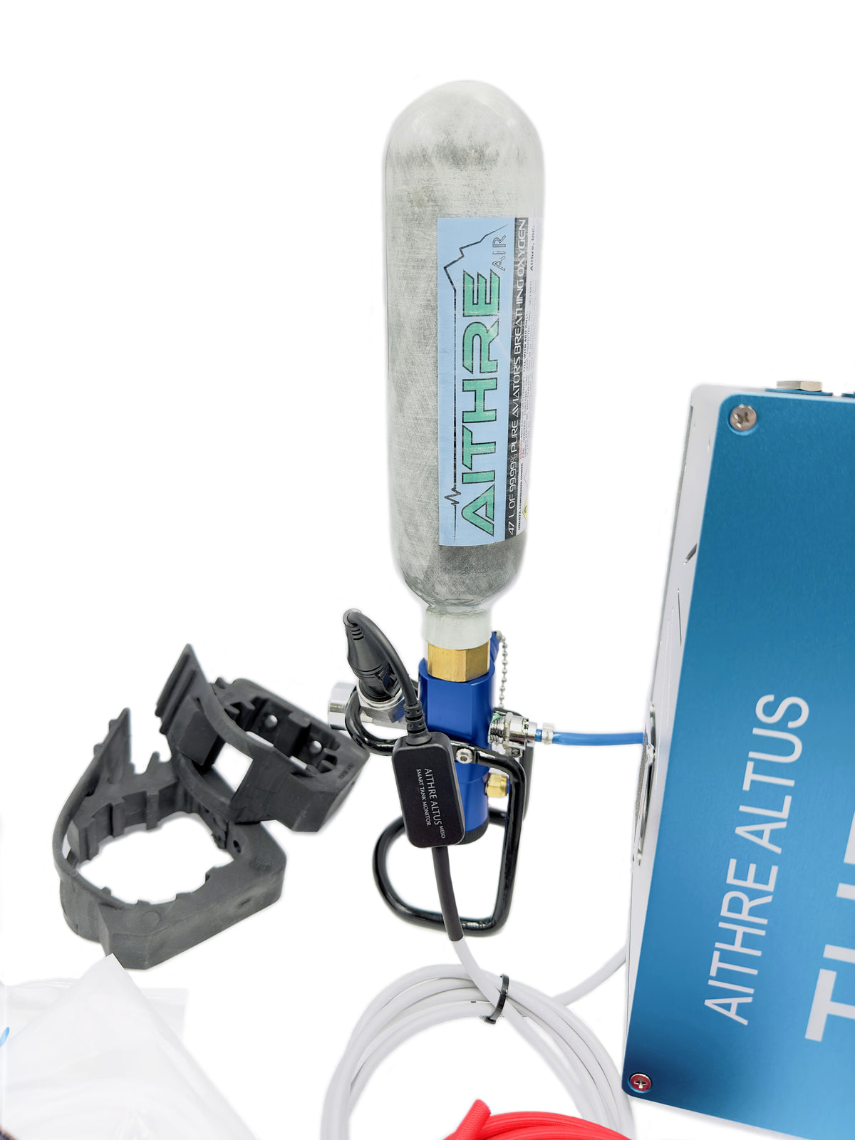 O2 Maker Device Aithre Twin Turbo Oxygen Maker Installed - O2 Injection (O2i) - 4-Plac