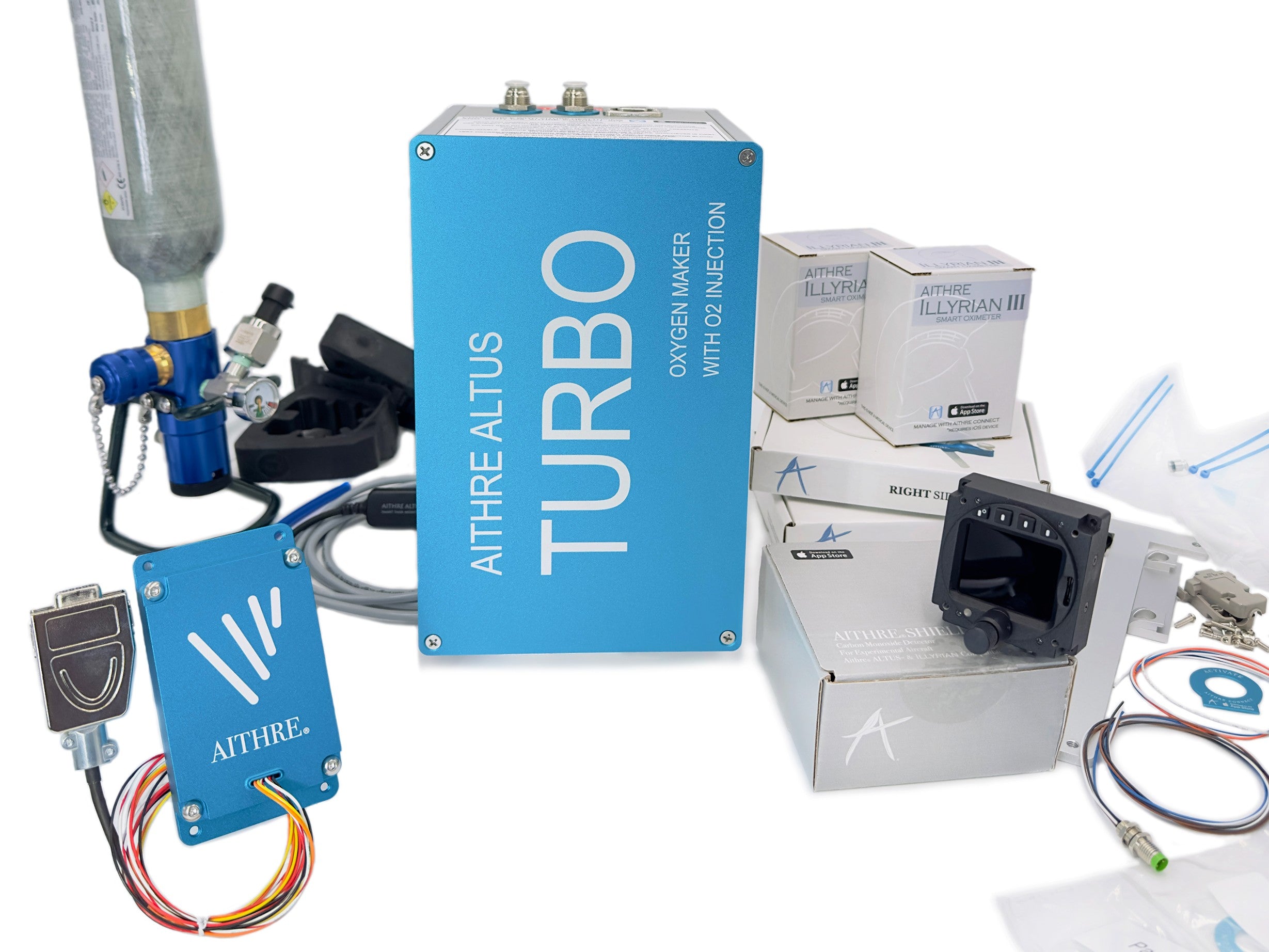 Aithre Turbo Oxygen Maker Installed - O2 Injection (O2i)