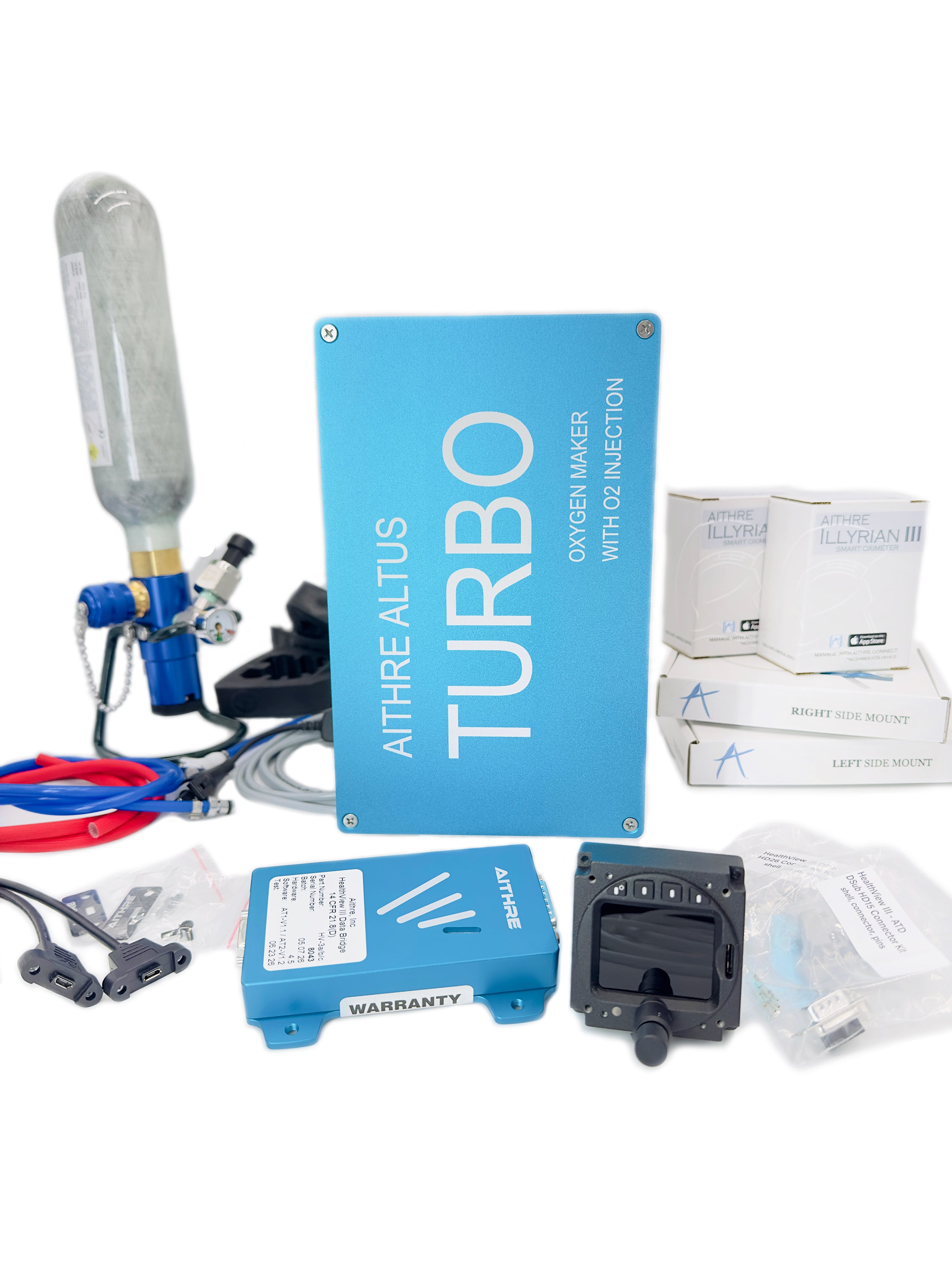 Aithre Turbo Oxygen Maker Installed - O2 Injection (O2i)
