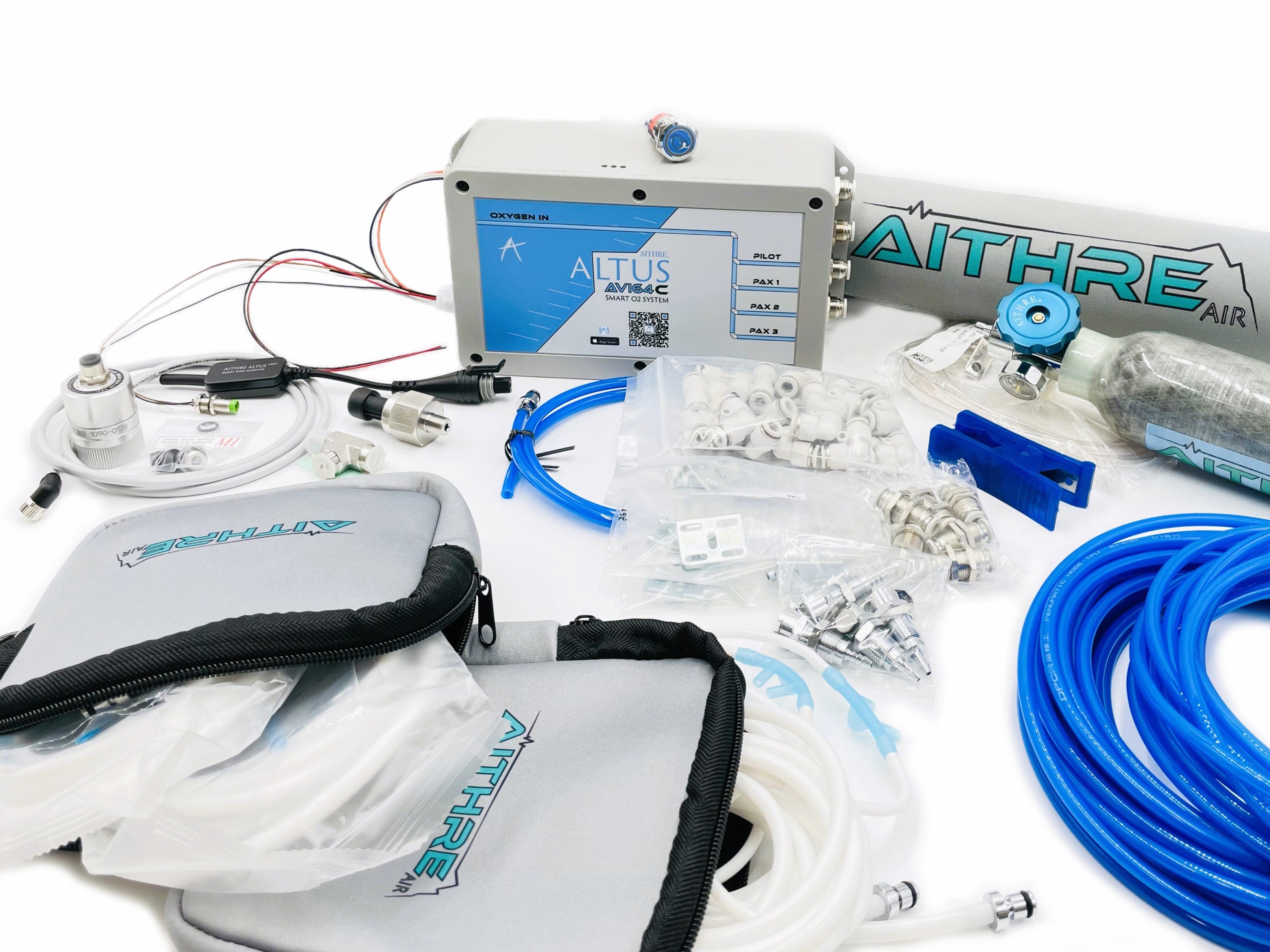 AVI64C 4-Place Oxygen System for Certified Systems
